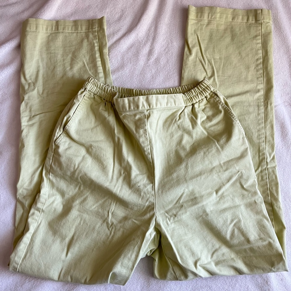 Light green pants